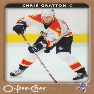 Chris Gratton - 2006/2007 O Pee Chee Hockey Card